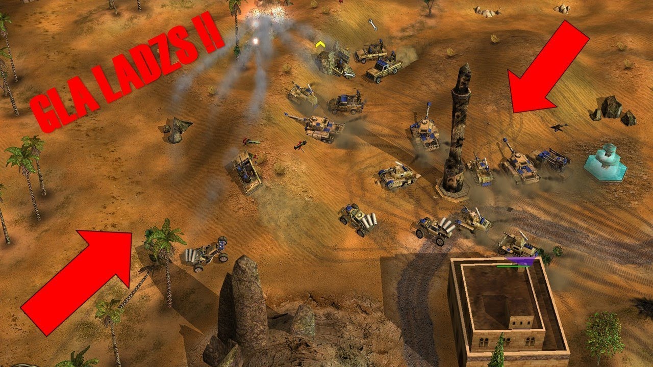Rise of The Reds Mod – GLA General VS Easy Medium AI  – Sweet And Salty Raptor ?