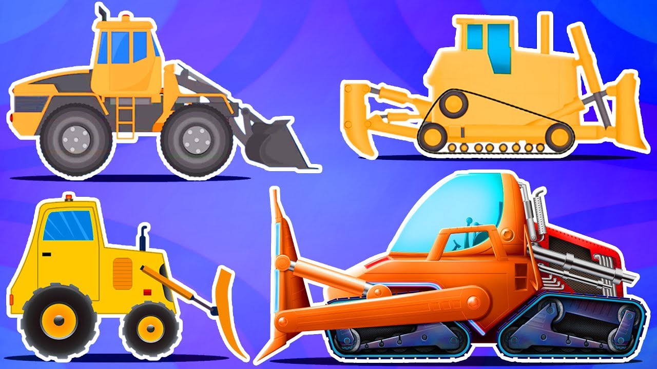 Bulldozer | Vehicle Formation And Uses | Cartoons by Kids Channel