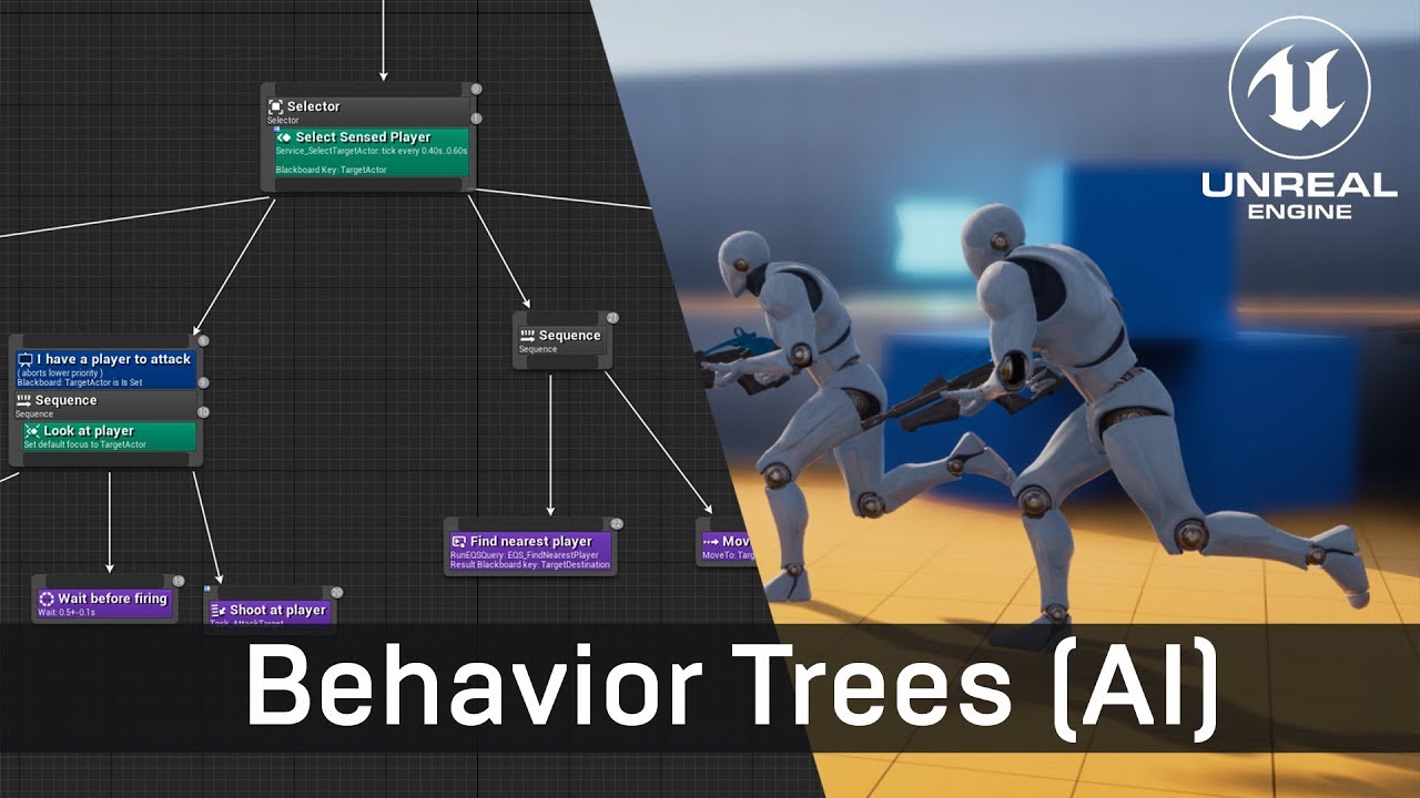 Unreal Engine AI Tutorial: Create Artificial Intelligence with Behavior Trees