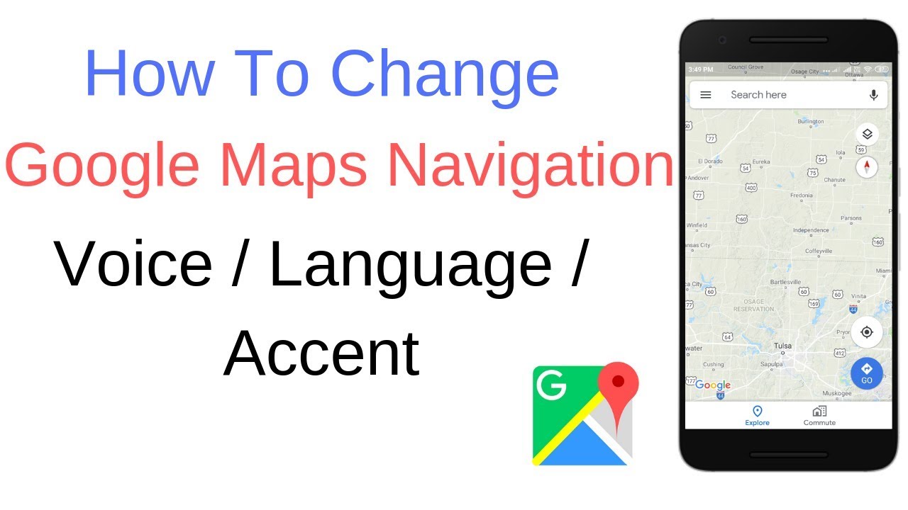 How to Change Google Maps Navigation Voice Language Accent