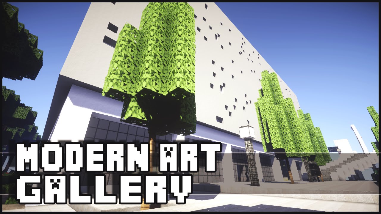Minecraft – Modern Art Gallery