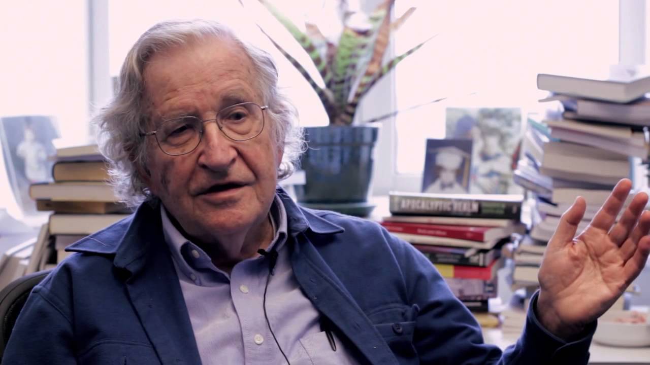 Noam Chomsky – Theater, art, and political vocabulary in relation to social movements