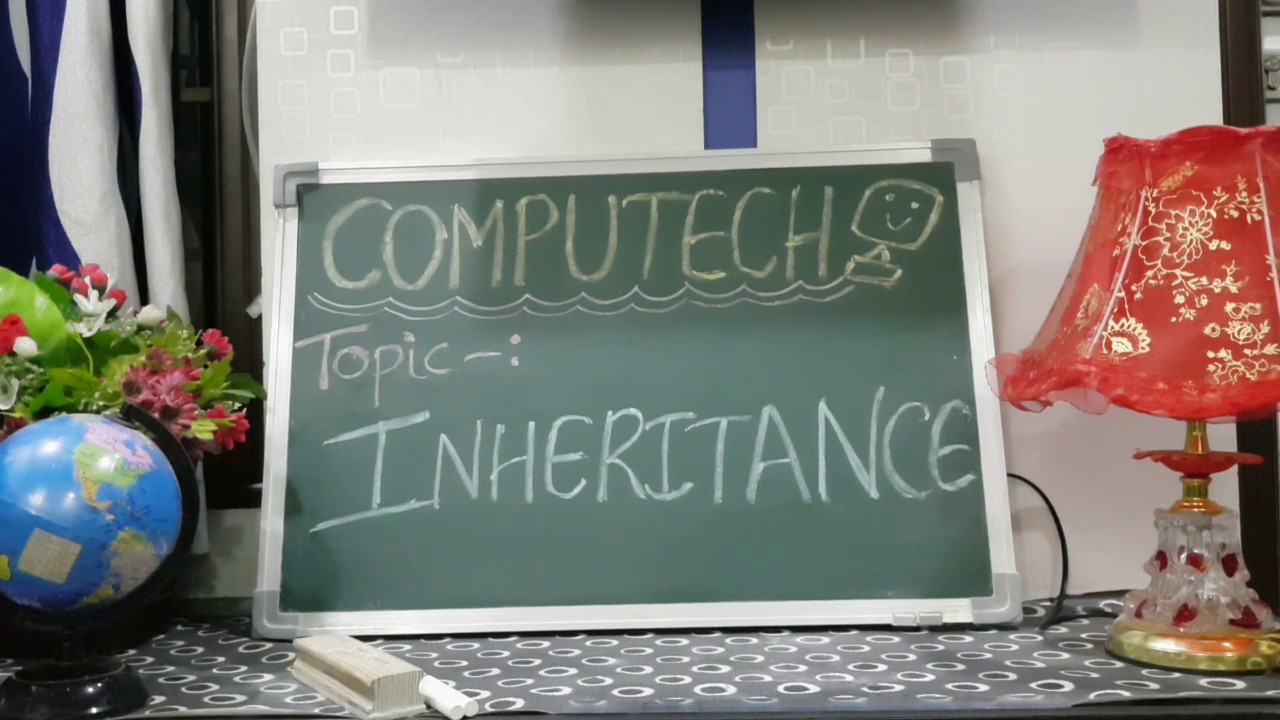 Concept Of Inheritance|Computer Language