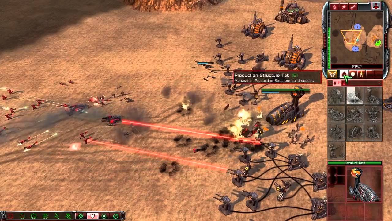 Command & Conquer 3 Tiberium Wars – Brutal AI Skirmish Match (HD)