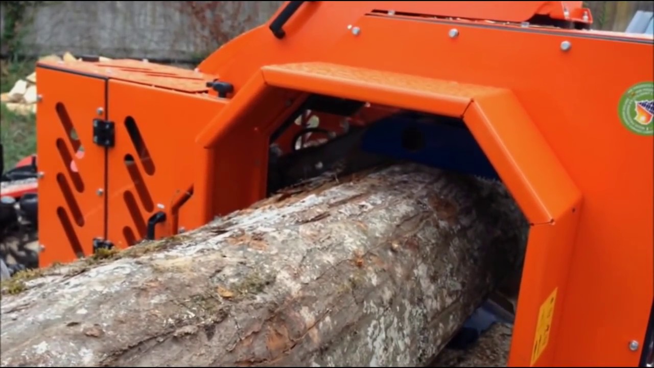 Intelligent Technology Machines Unusual Forestry Timber Transport Woodwork Saw Sawmill Log Splitter