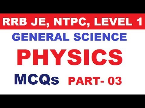 General Science for rrb je cbt 02 | Physics for rrb je cbt 2