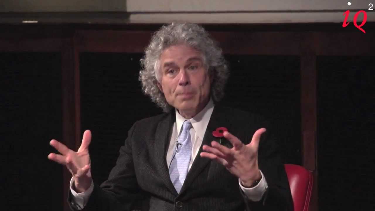 Discussion: Steven Pinker on the Better Angels of our Nature – IQ2 talks
