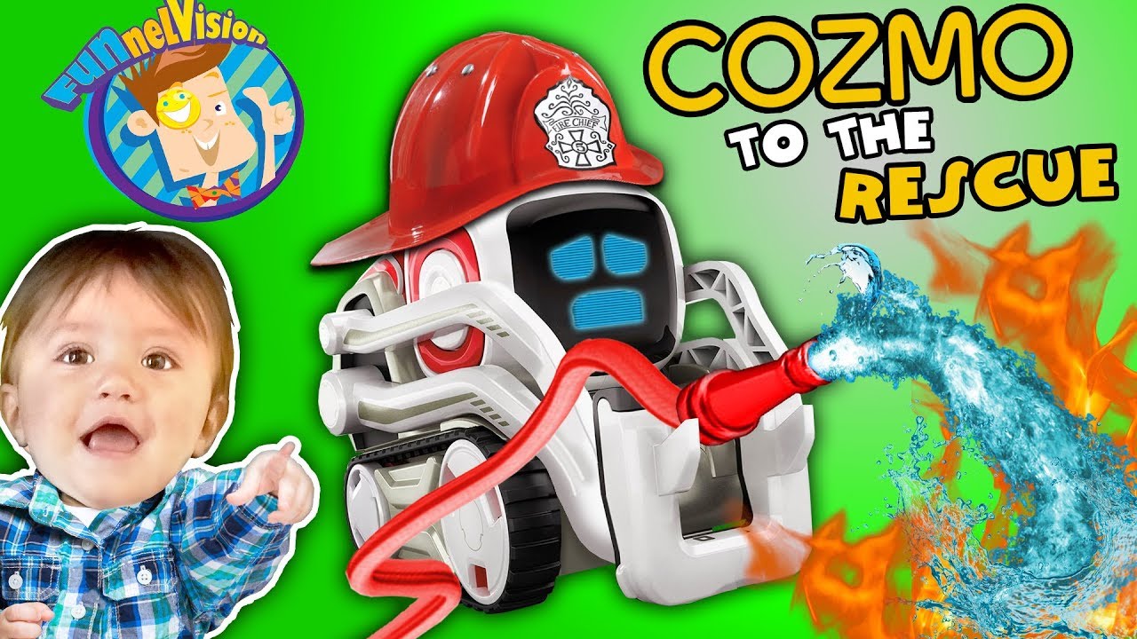 ROBOT SAVES BABY!! COZMO Playtime! Artificial Intelligence Super Computer FUNnel VisION Fun