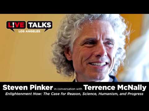 Steven Pinker in conversation with Terrence McNally at Live Talks Los Angeles