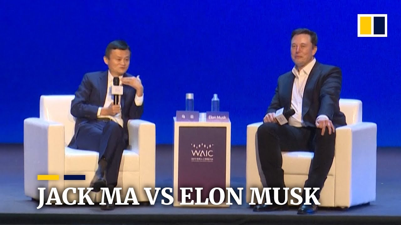 Face-off between Jack Ma and Elon Musk on AI in Shanghai