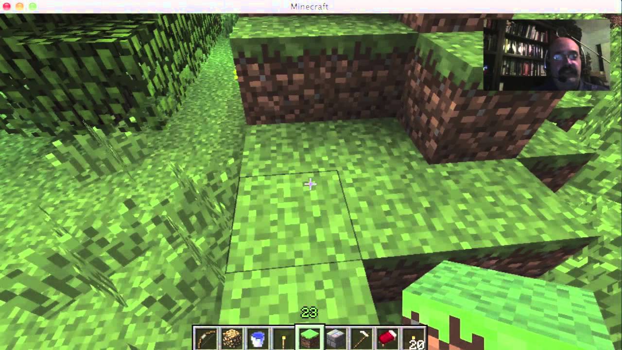 Understanding local minima with a Minecraft Example (not AI playing MineCraft)