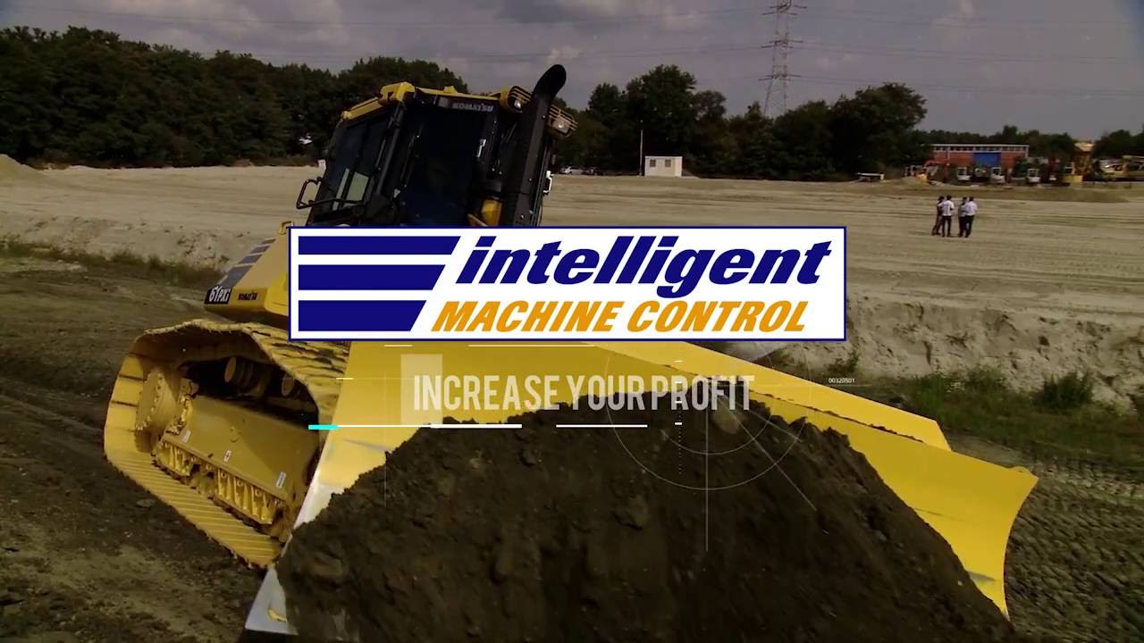 Komatsu Bulldozer with intelligent Machine Control