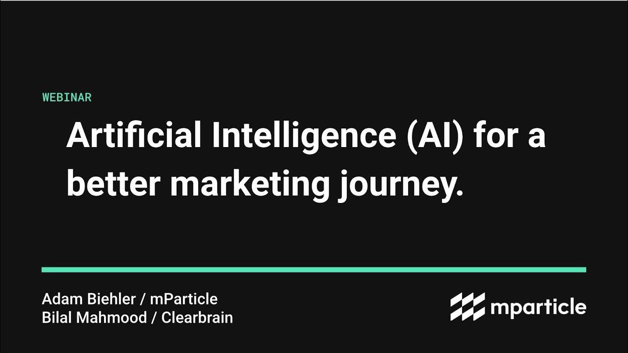 Beyond the hype: Getting started on your Artificial Intelligence (AI) for marketing journey