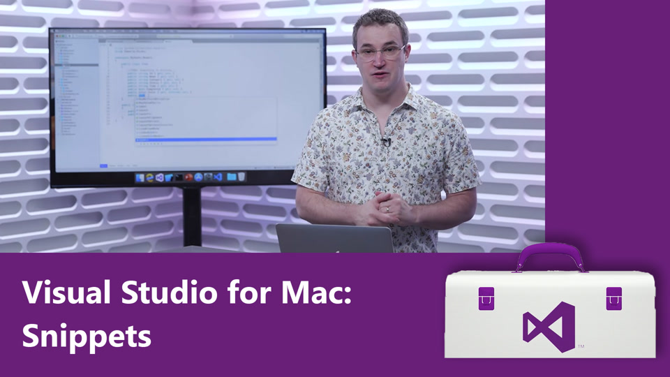 Visual Studio for Mac: Snippets