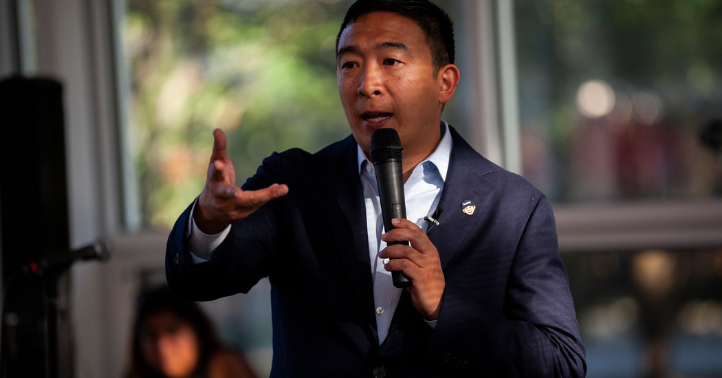 An Interview With Andrew Yang, an Outsider at Tonight’s Democratic Debate