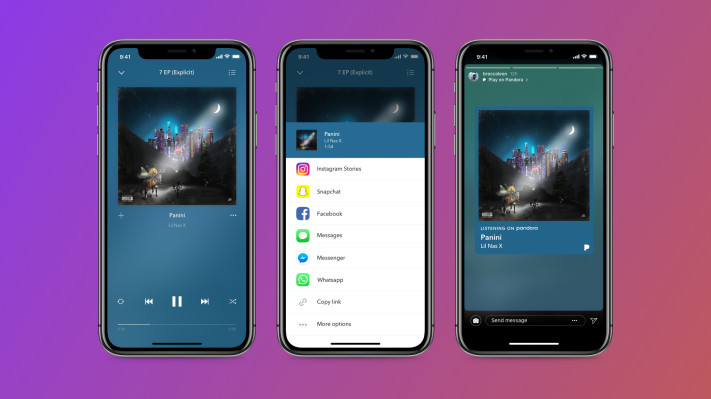 Pandora now lets you share music and podcasts to your Instagram Stories – TechCrunch