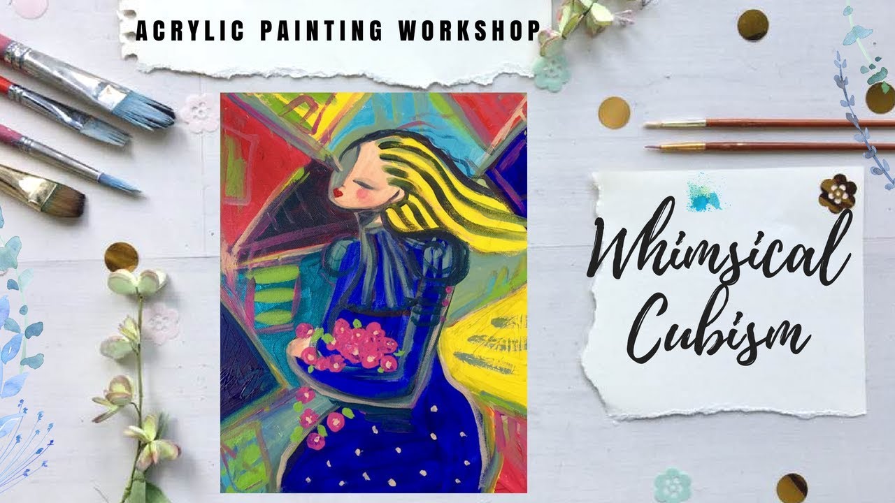 How to Make Cubism Art – 6 Tips to create Fun Acrylic Art for Beginners