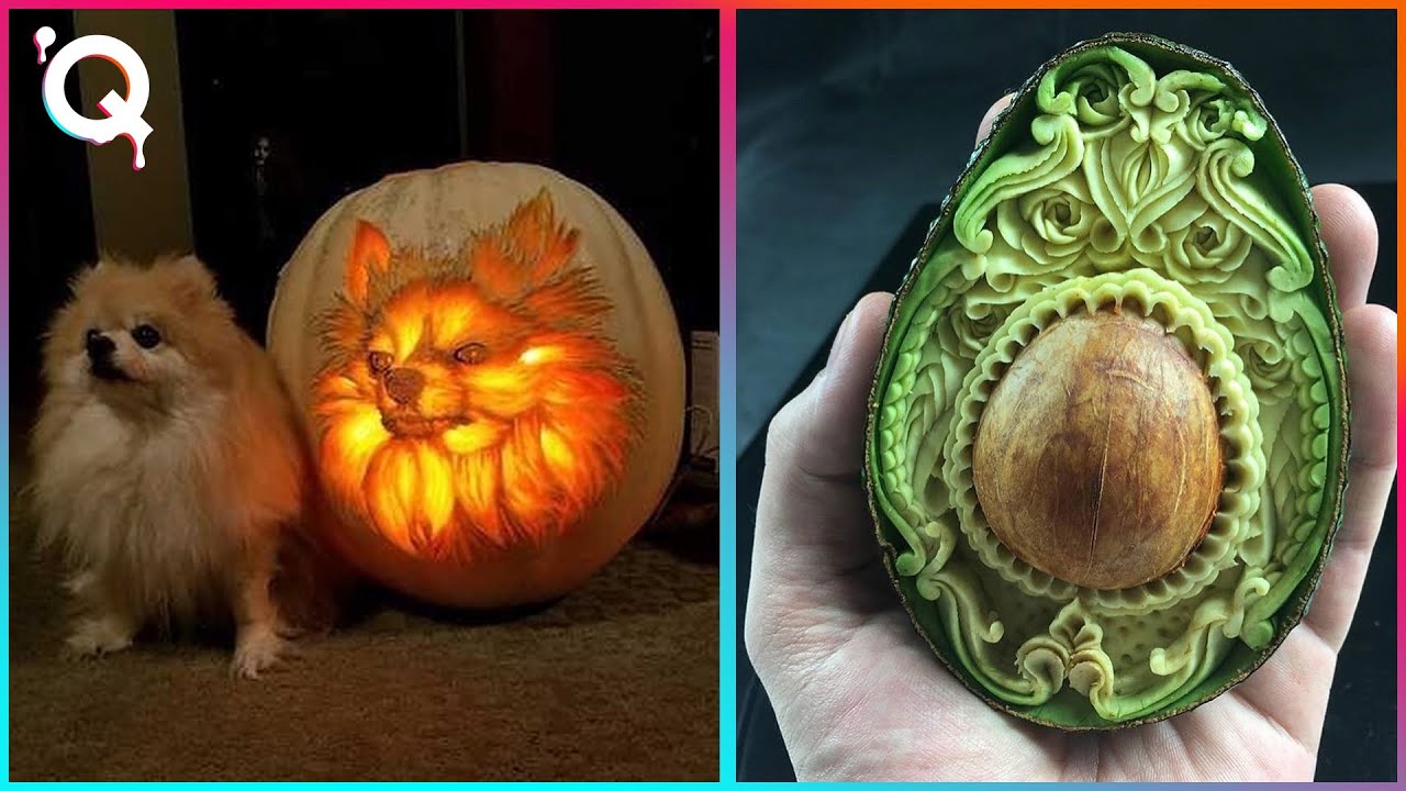Amazing Food Art – People With Amazing Talent -Fruit and Vegetable Carving
