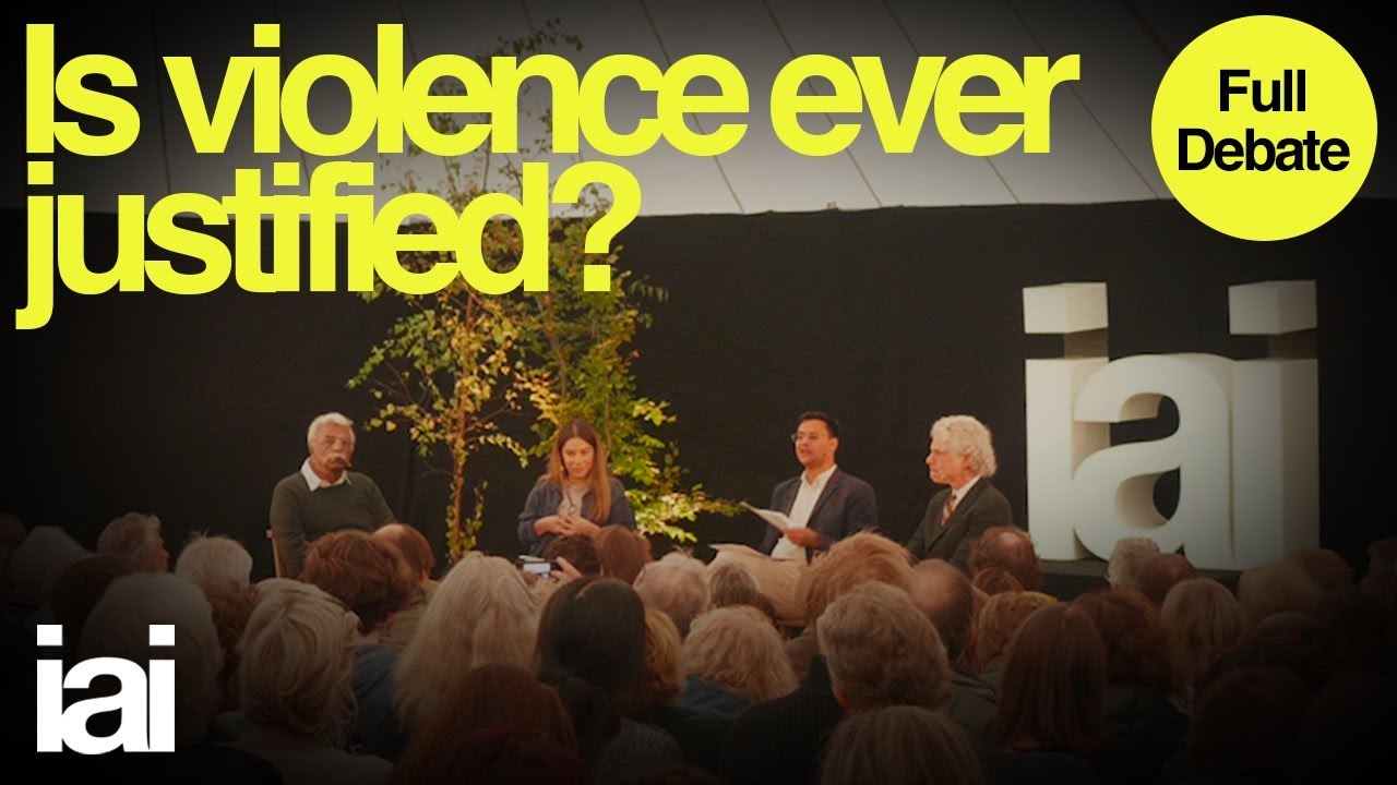 Is Violence Ever Justified? | Full Debate | Steven Pinker, Tariq Ali, Elif Sarican