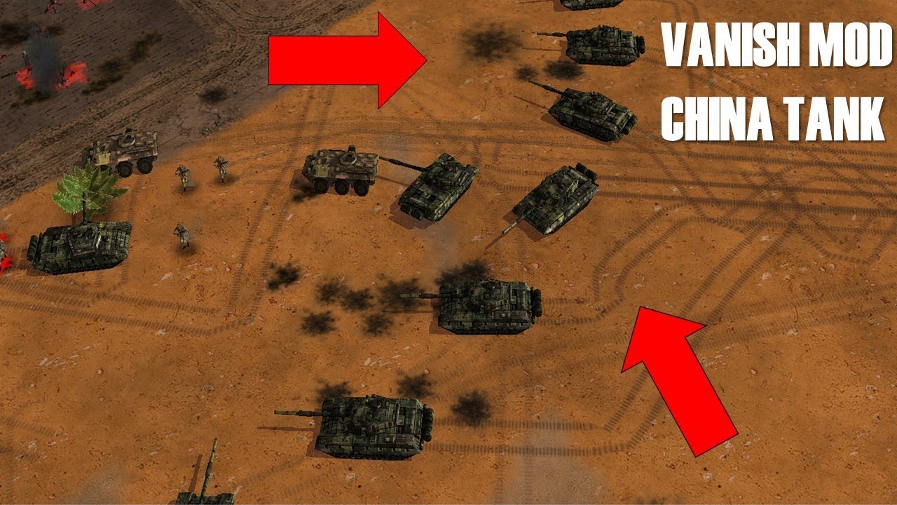 Vanish Mod – China Tank General VS Hard AI  – Chinese Armour