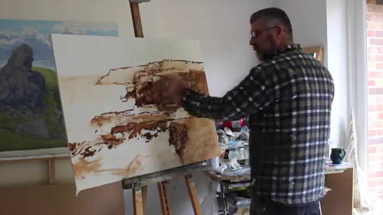 Artists Painting in the Studio – Seán McCann