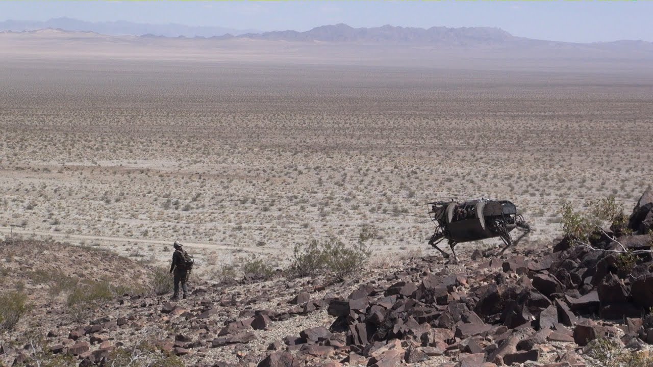 Legged Robot Testing in Desert