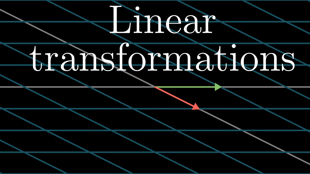 Linear transformations and matrices | Essence of linear algebra, chapter 3
