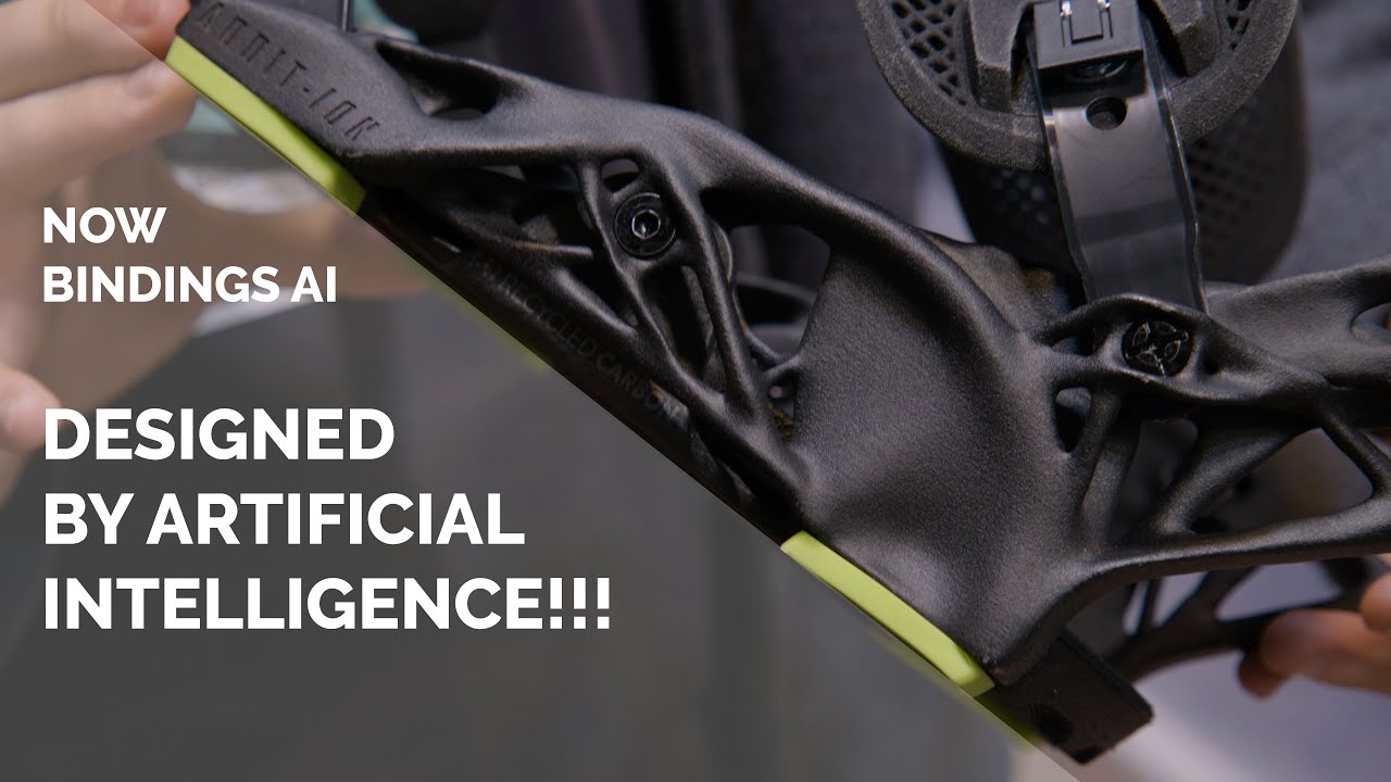 Now AI – The First Snowboard Binding Designed by Artificial Intelligence