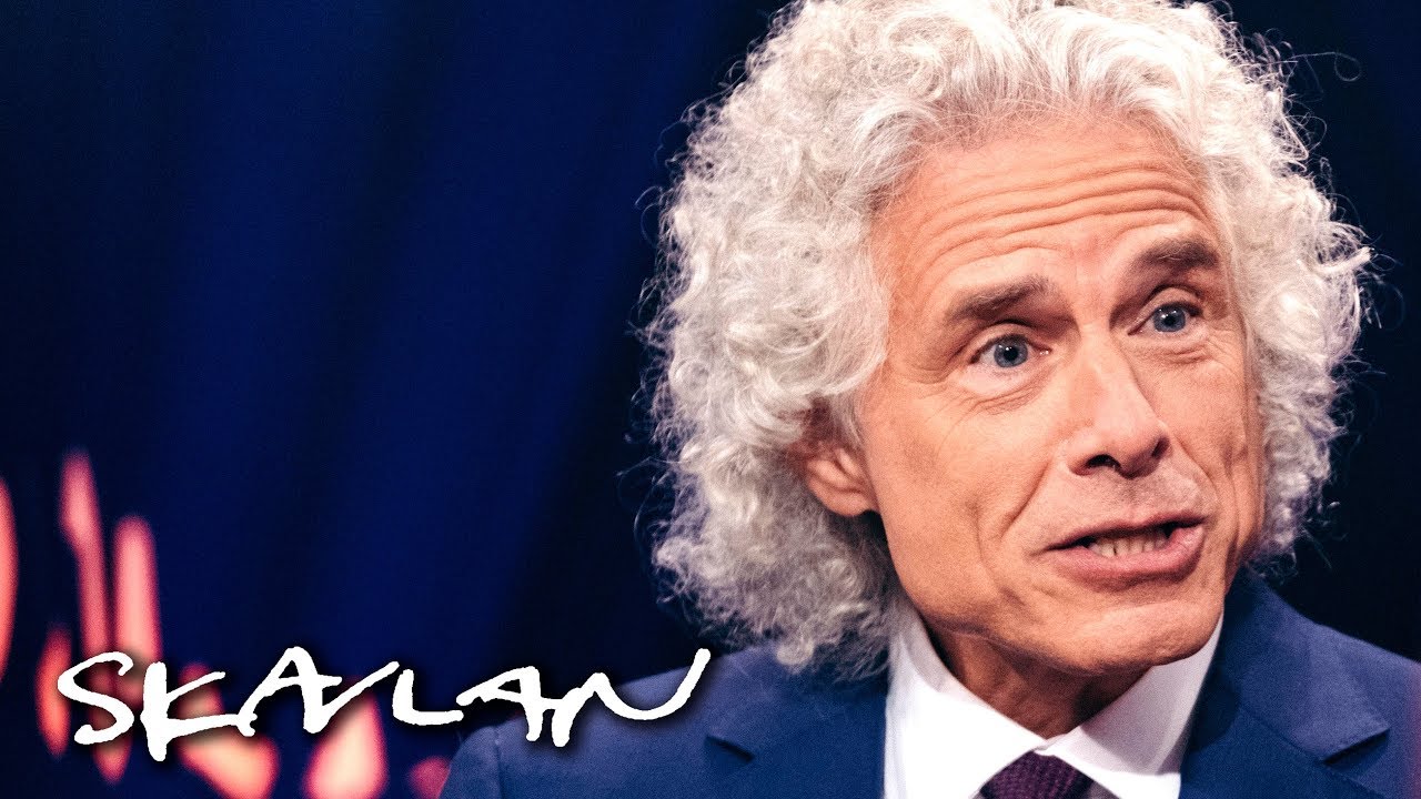 Steven Pinker on why he thinks the world is getting better | SVT/TV 2/Skavlan