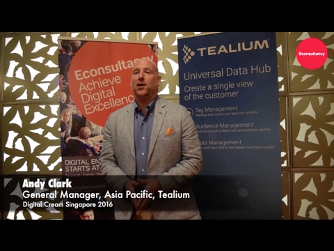 Digital Cream Singapore 2016: Andy Clark from Tealium