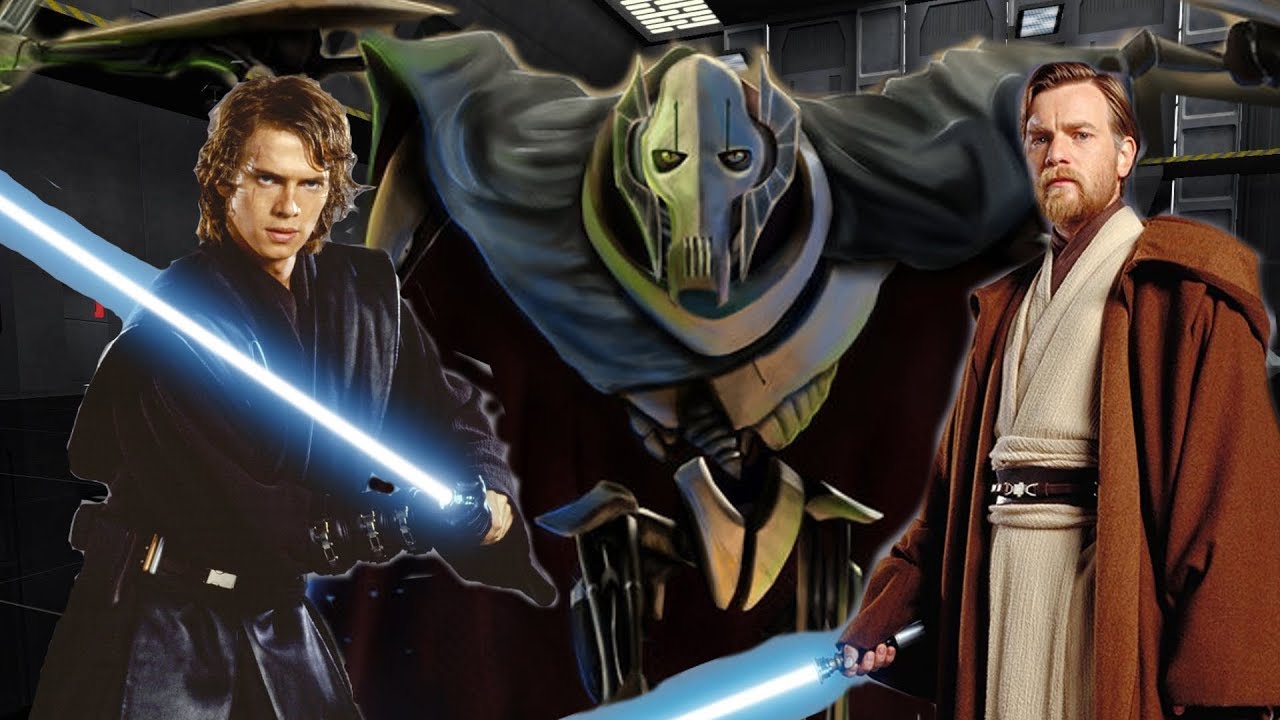 Anakin and Obi Wan vs General Grievous and Magnaguards – Jedi Academy Ai Battle