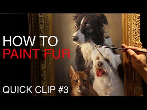 Painting PET PORTRAITS / How To Paint Fur!