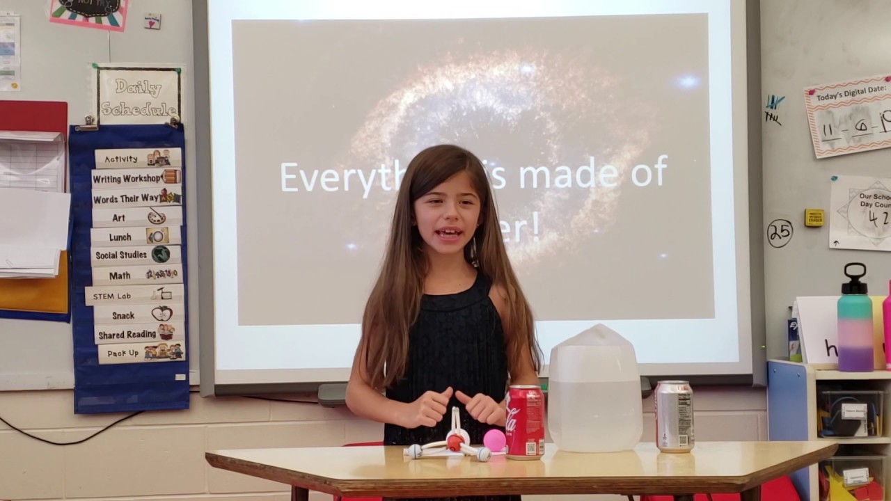 Eva's New Matter Lecture. Inspired by The Royal Institution of Great Britain & That Physics Show