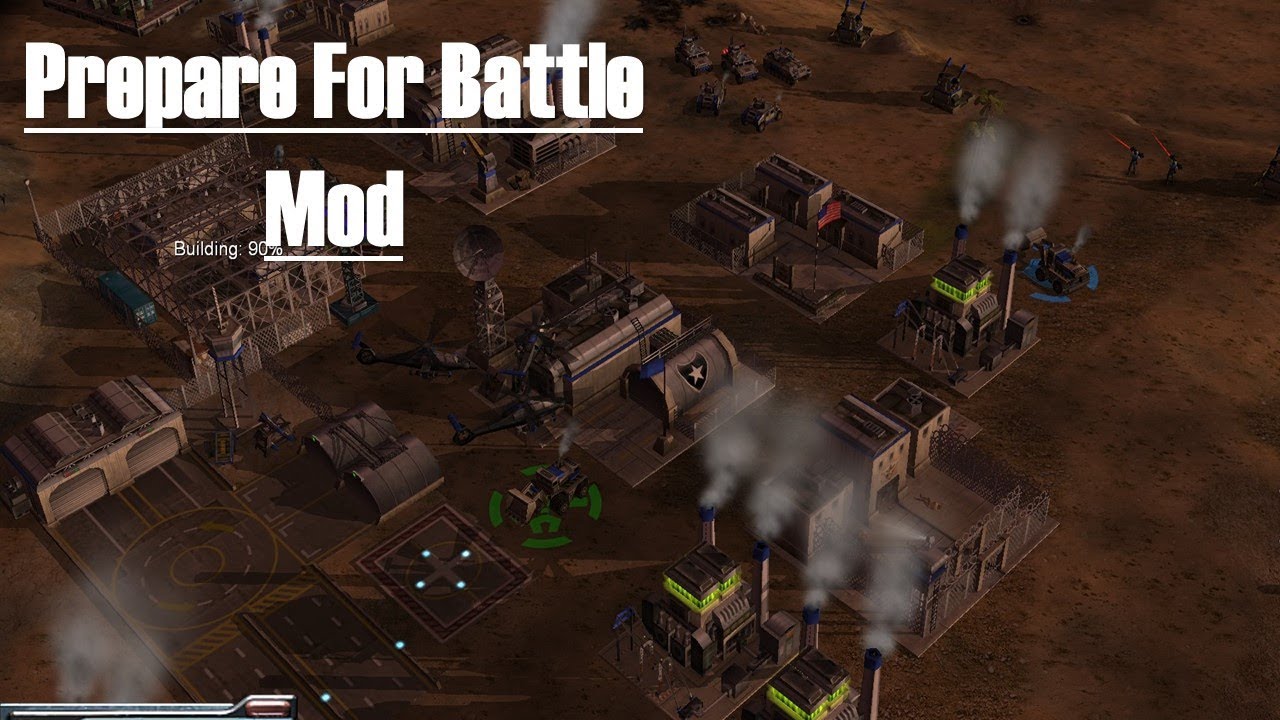 Prepare for Battle Mod – USA Laser General vs Medium AI / Oh Dear Oh Dear