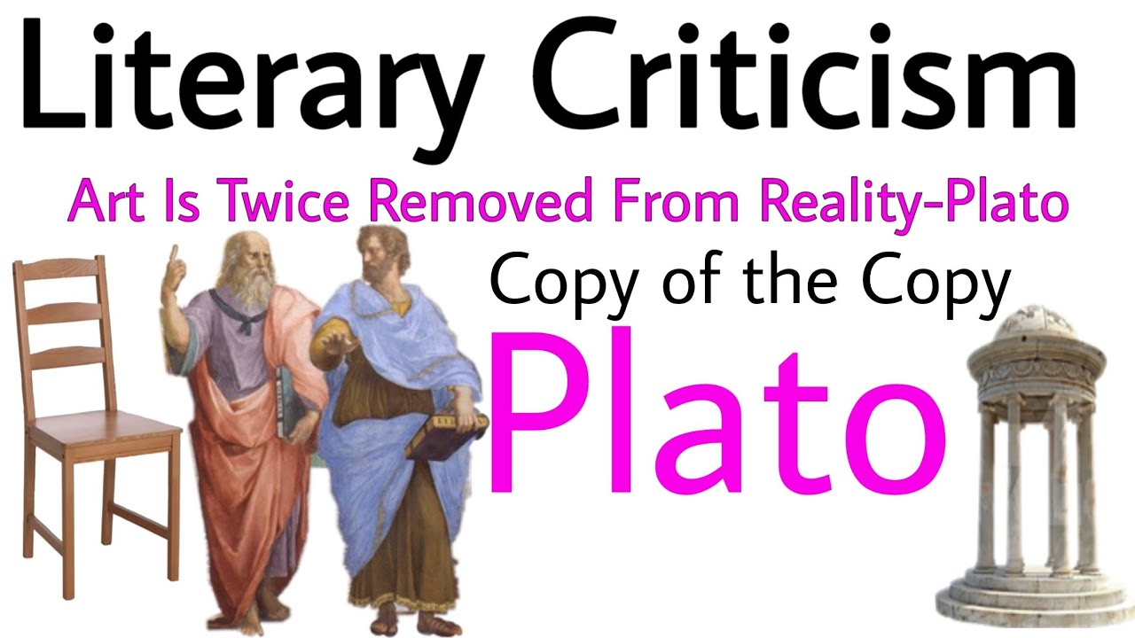 Plato And His Literary  Criticism || Theory Of Mimesis || nhi sayad