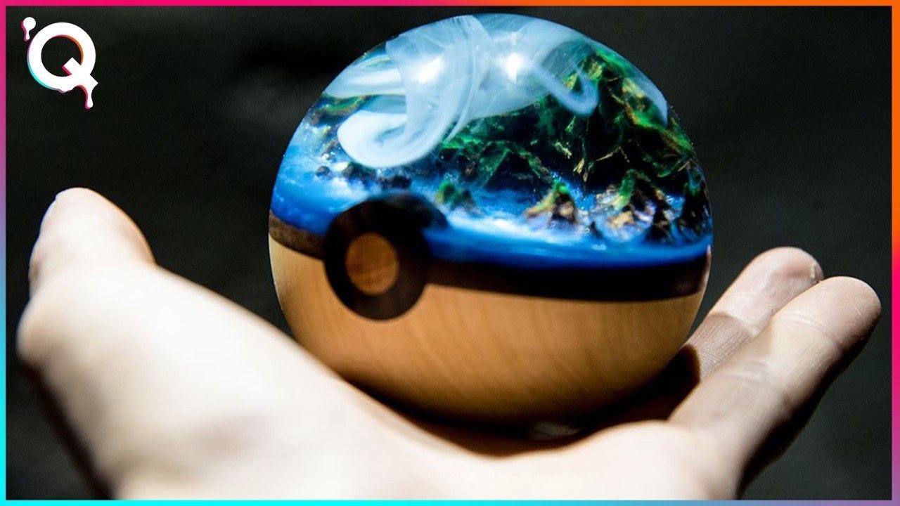 How To Create A Fantasy Miniature World Inside a Pokeball
