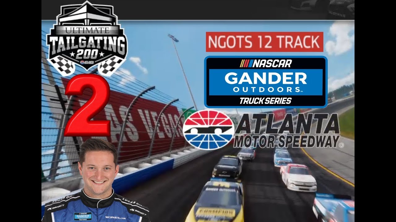 Not on the last corner of the last lap! (Atlanta): NH4 Truck 12 Track Race 2/12