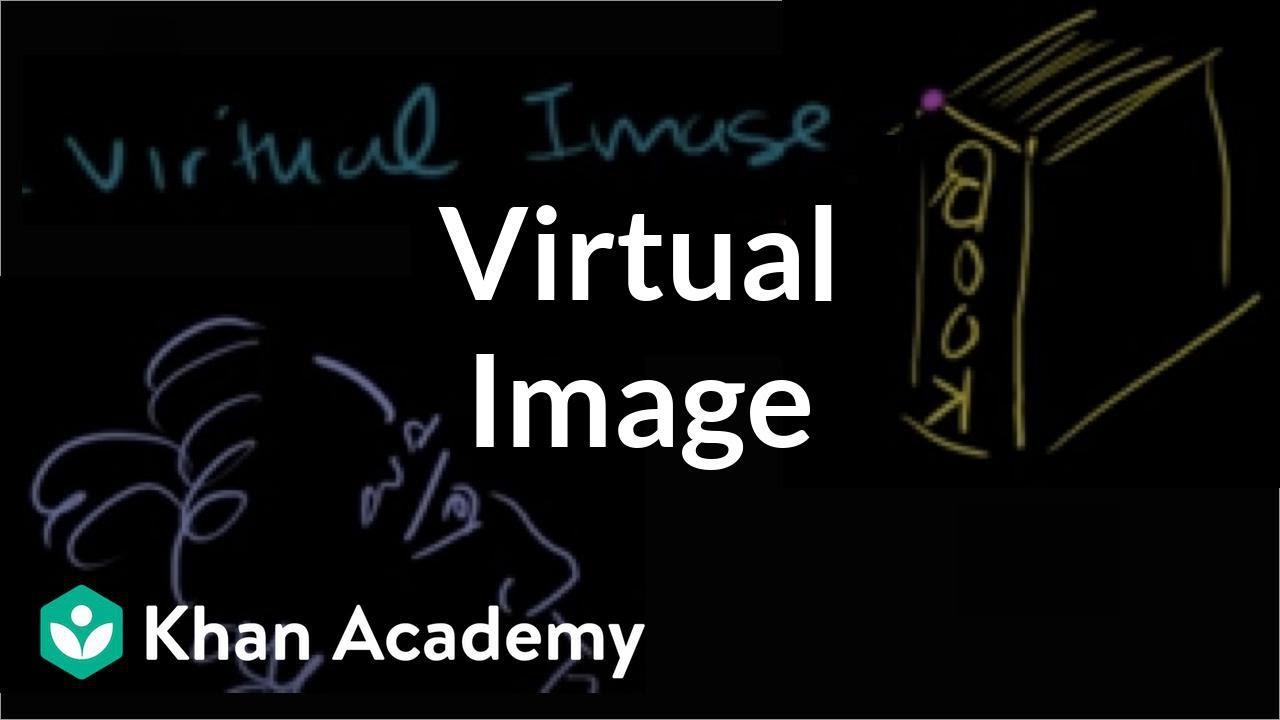 Virtual image | Geometric optics | Physics | Khan Academy