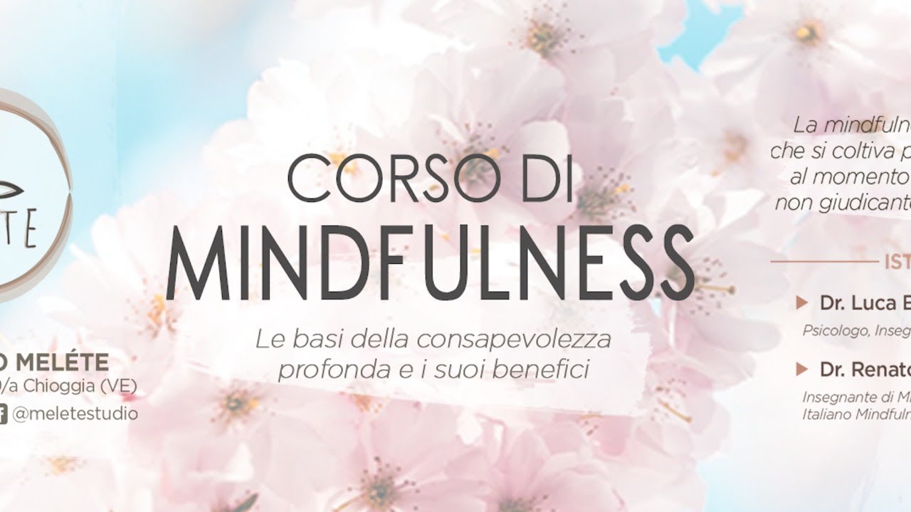 Diretta – Prima serata di Mindfulness – Luca Bodini