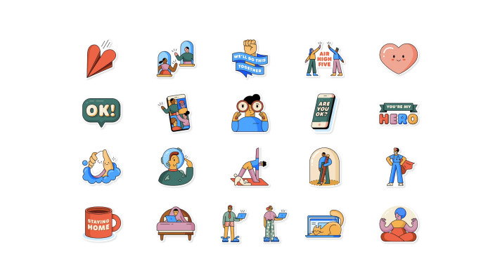 WhatsApp and WHO launch stickers to help people get through these tough times – TechCrunch