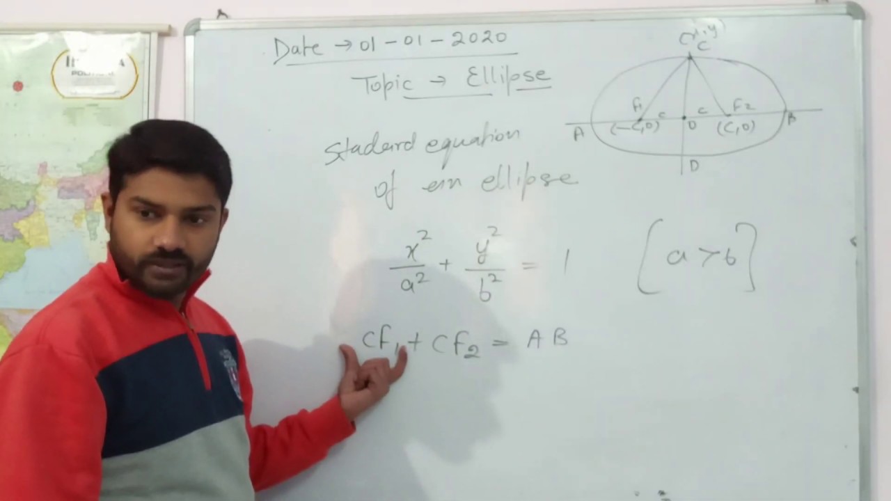 understand ellipse part-1#conic section #eliipse (language- hindi and english)