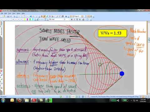 Lesson 85, The Doppler Effect, Decibels, and Speed Along a String, Part 1.mp4