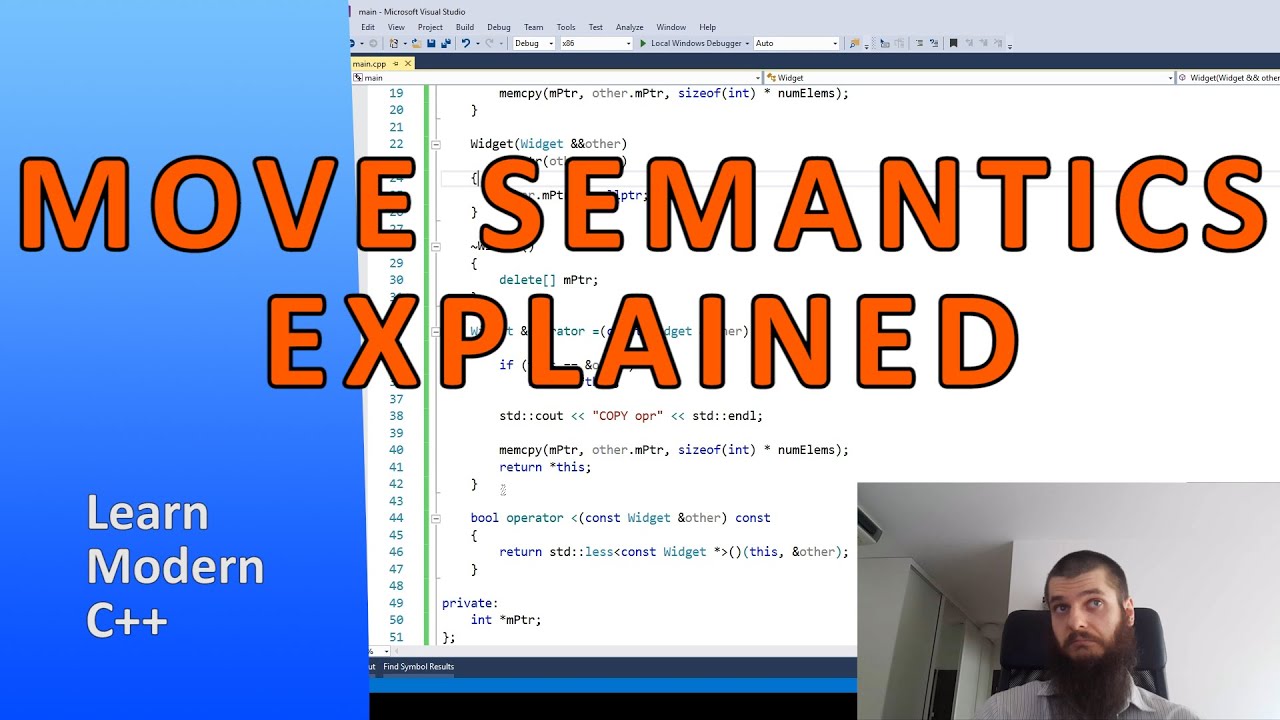 Move Semantics Explained – Learn Modern C++
