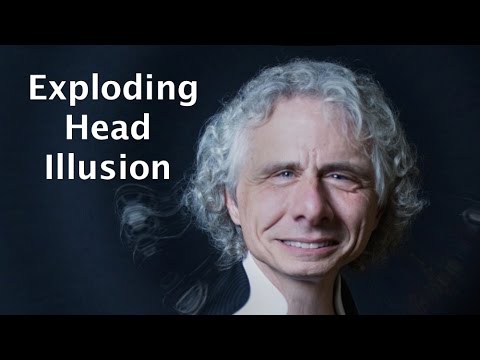 The "Great Exploding Head" illusion – Steven Pinker demonstrates & explains