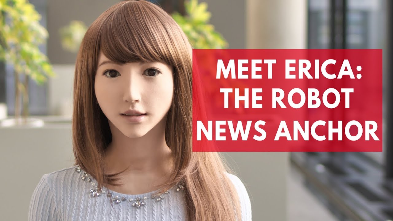 Meet Erica the robot news anchor