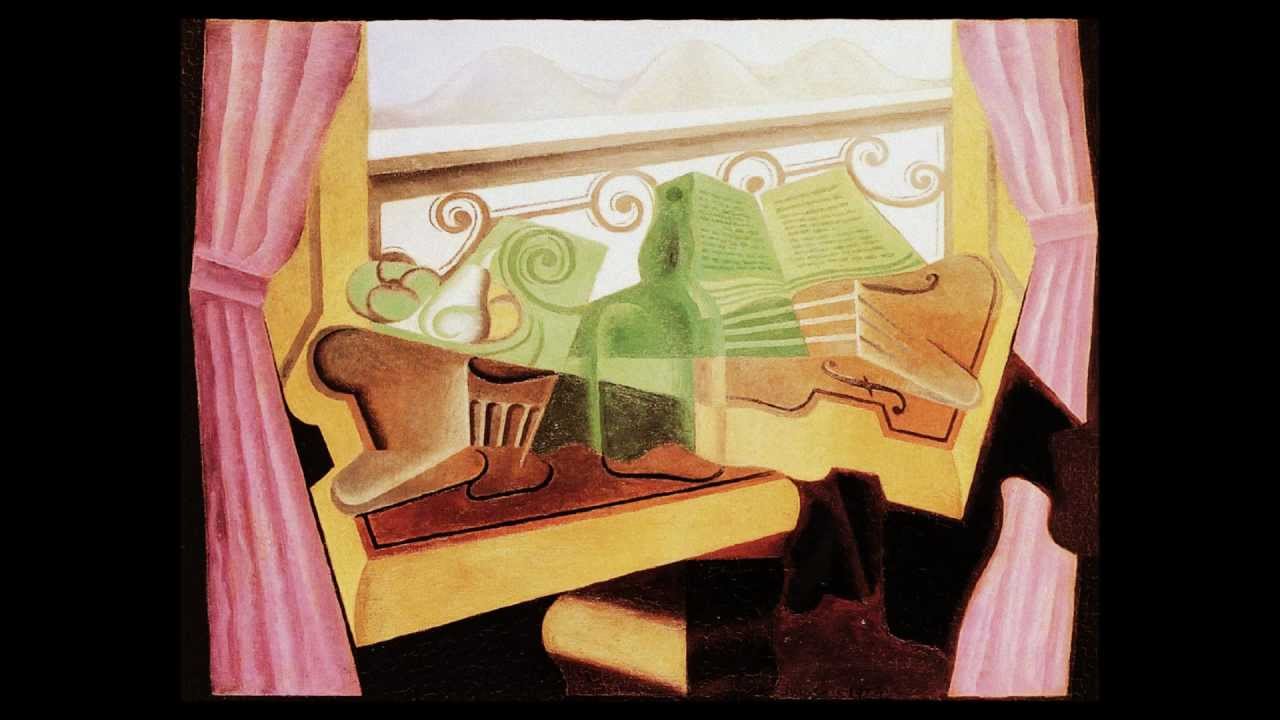 JUAN GRIS 1887 1927 Cubism. Music ANDRES SEGOVIA