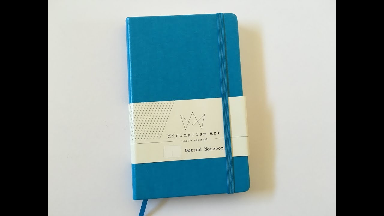 Minimalism Art Notebook Review and Comparison with Leuchtturm1917 (Bullet Journal)