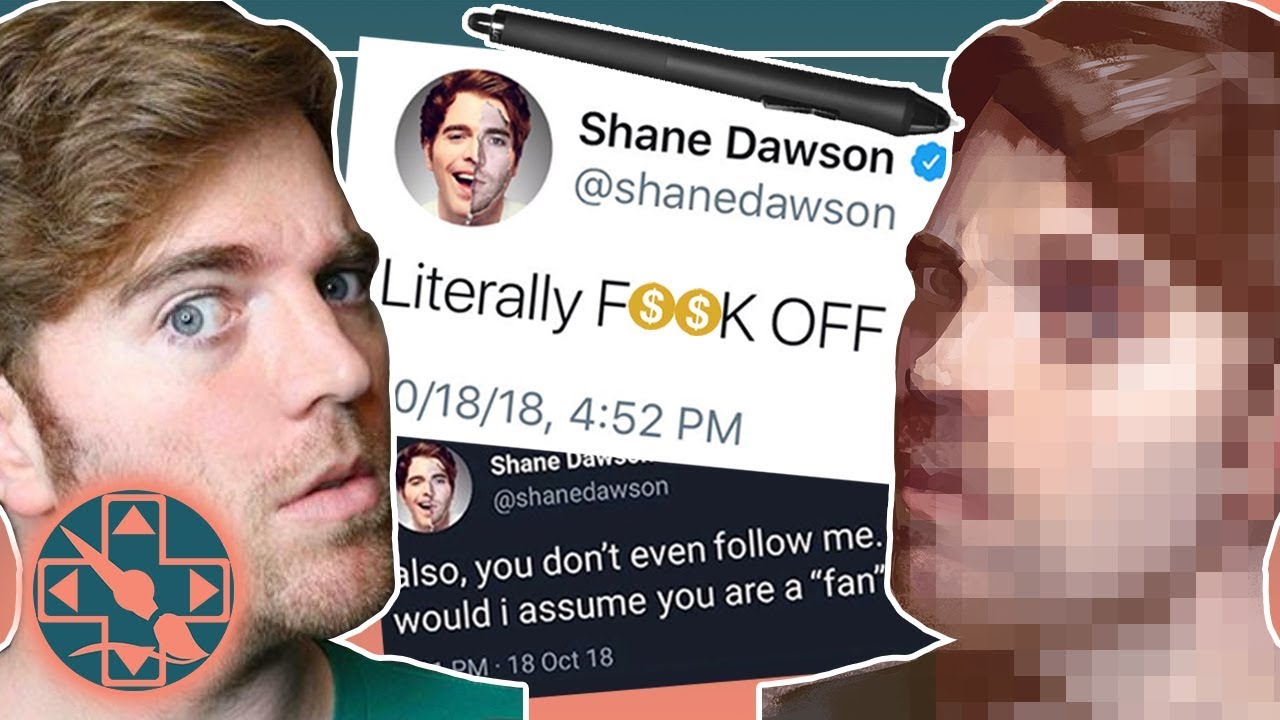 how NOT to take art criticism – painting a picture of shane dawson
