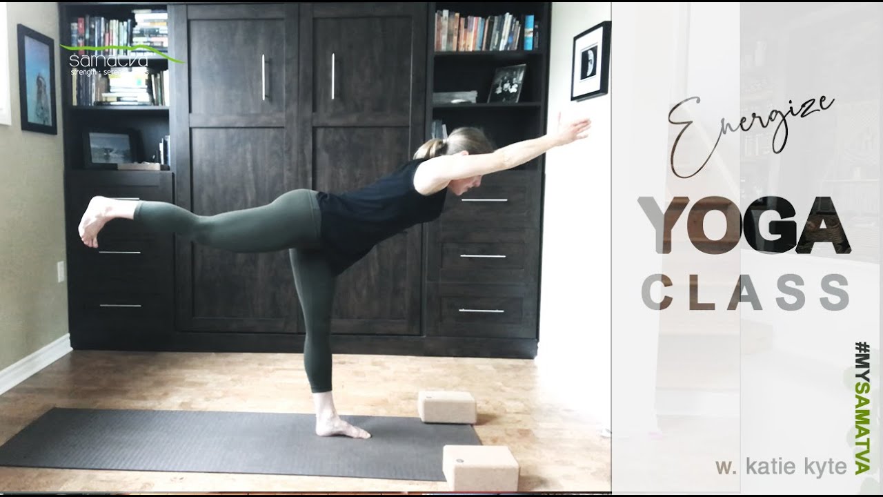 ❤ Energize Vinyasa Yoga Flow | w. Katie Kyte of Samatva Yoga ❤