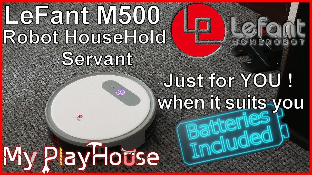 LeFant M500 Intelligent Household Robot, Vacuum & Mopping – 879